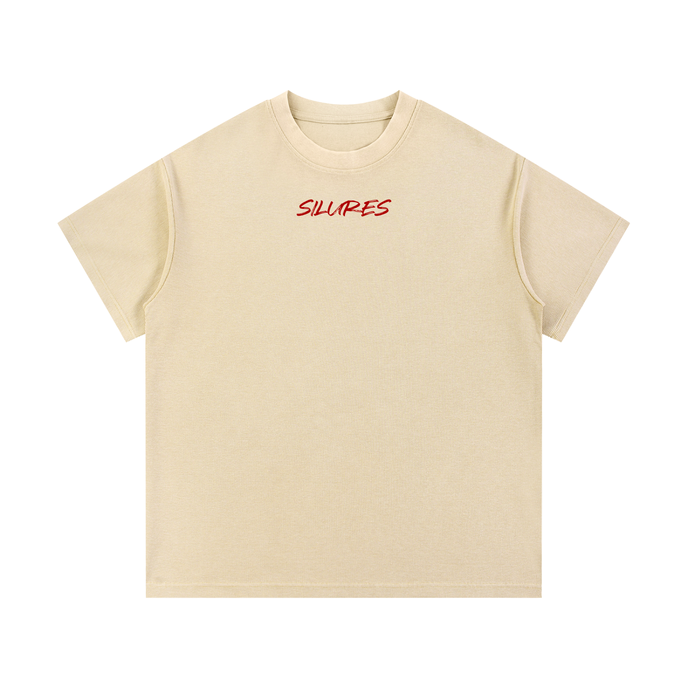 Mineral Wash Waffle Knit T-Shirt