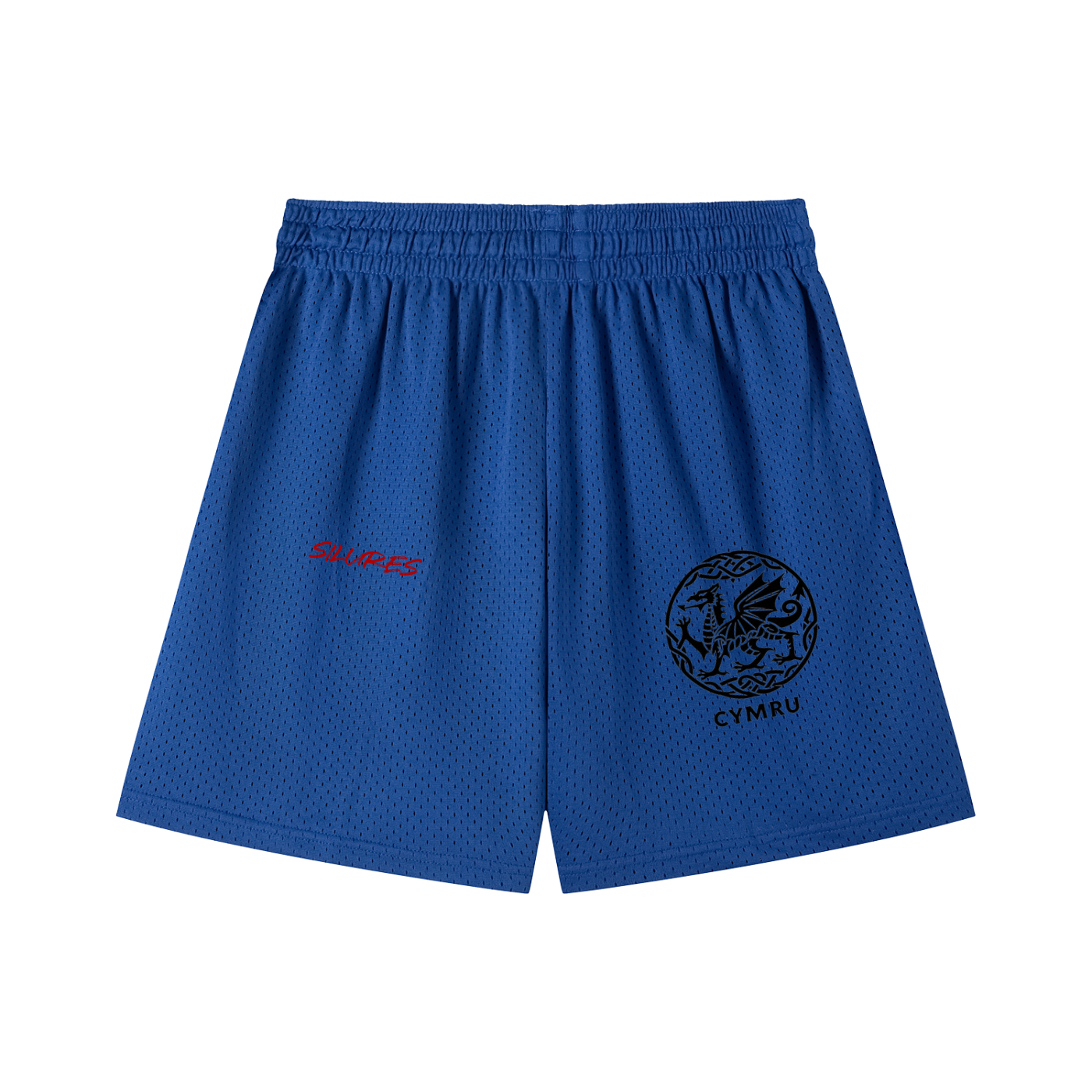 Mesh Drawstring Shorts