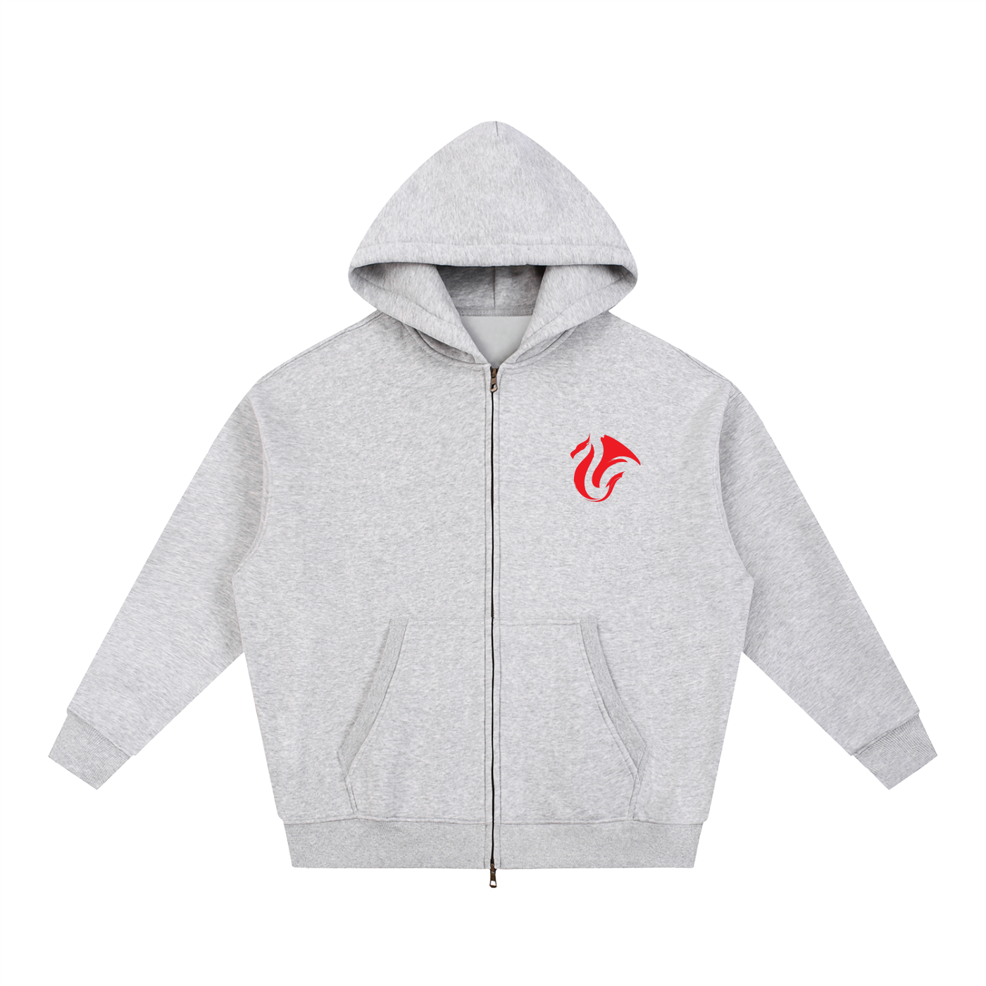 Essential Oversized Fleece Boxy Hoodie
