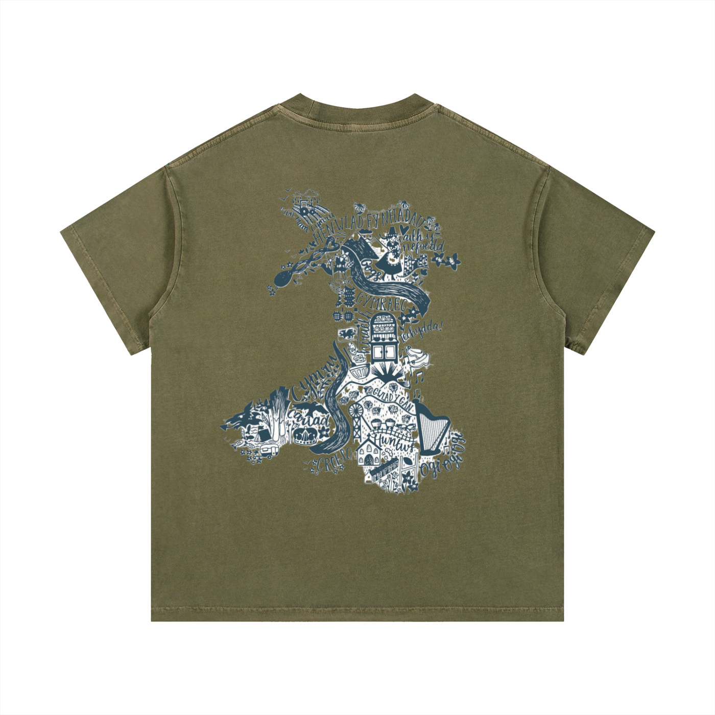 Vintage Wash Cotton T-Shirt