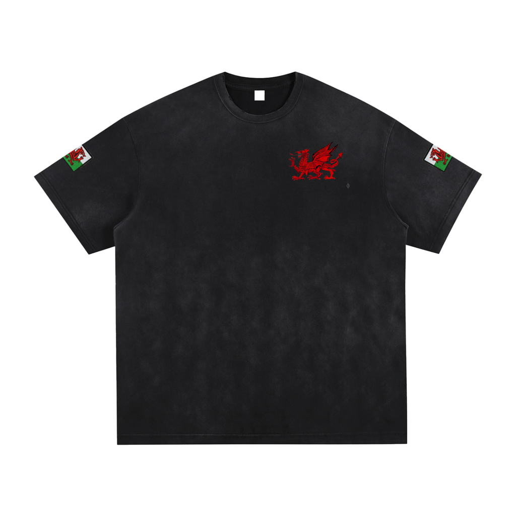Vintage Washed Hand-Frayed T-Shirt