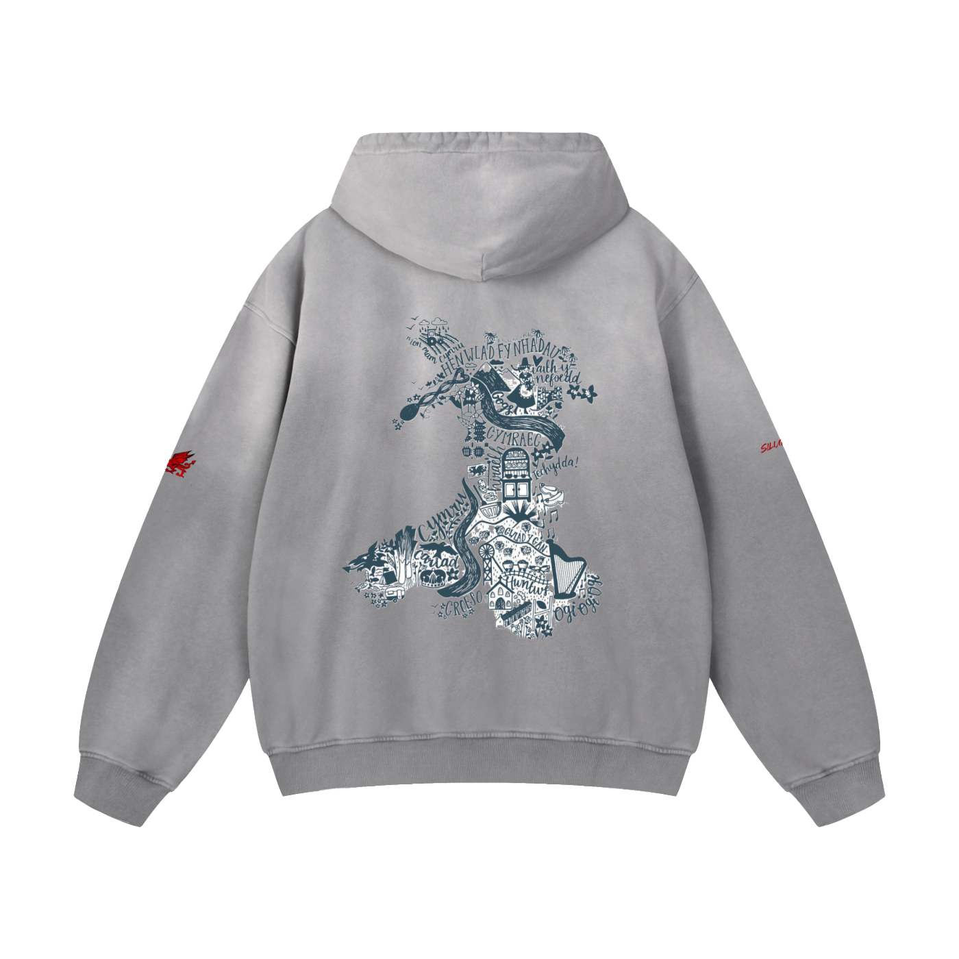Heavyweight Sunfade Oversized Hoodie