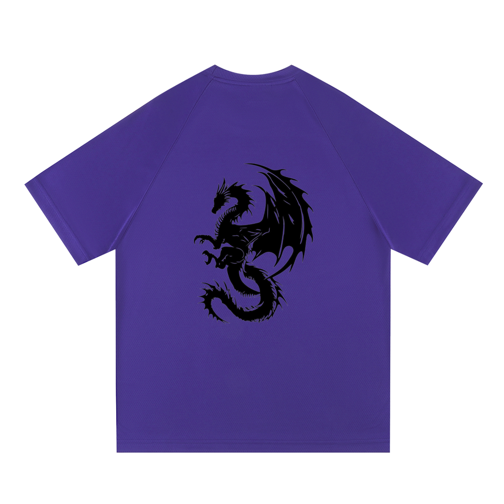 Raglan Sleeve Mesh T-Shirt