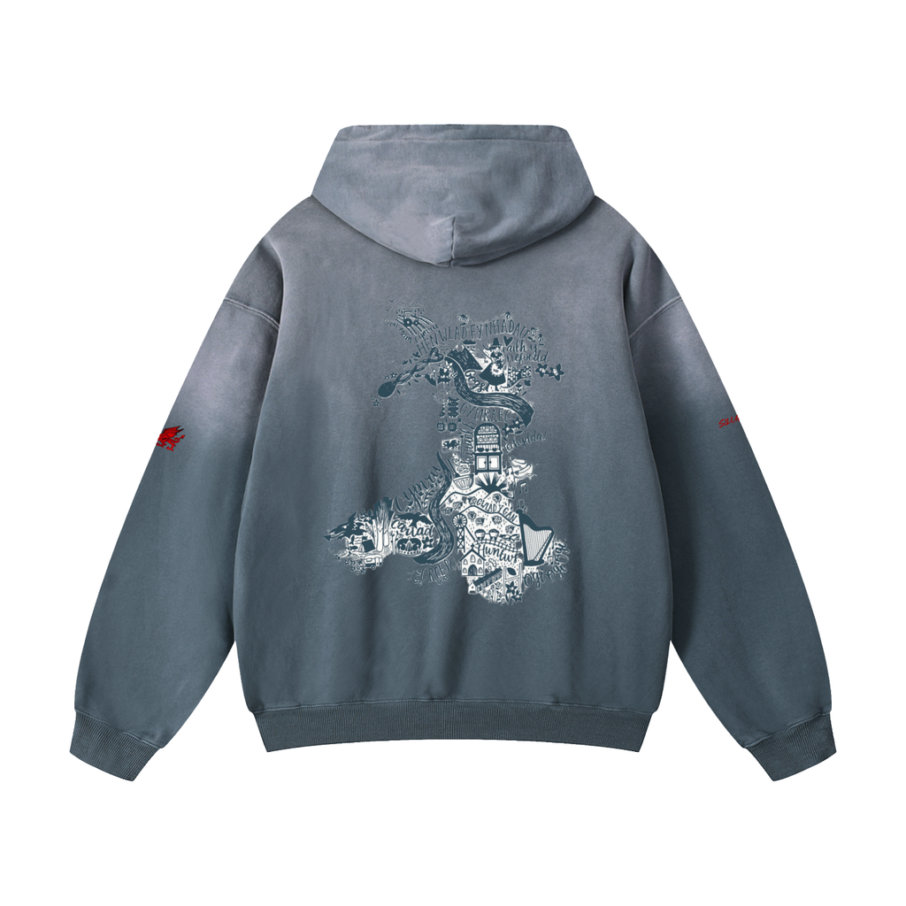 Heavyweight Sunfade Oversized Hoodie