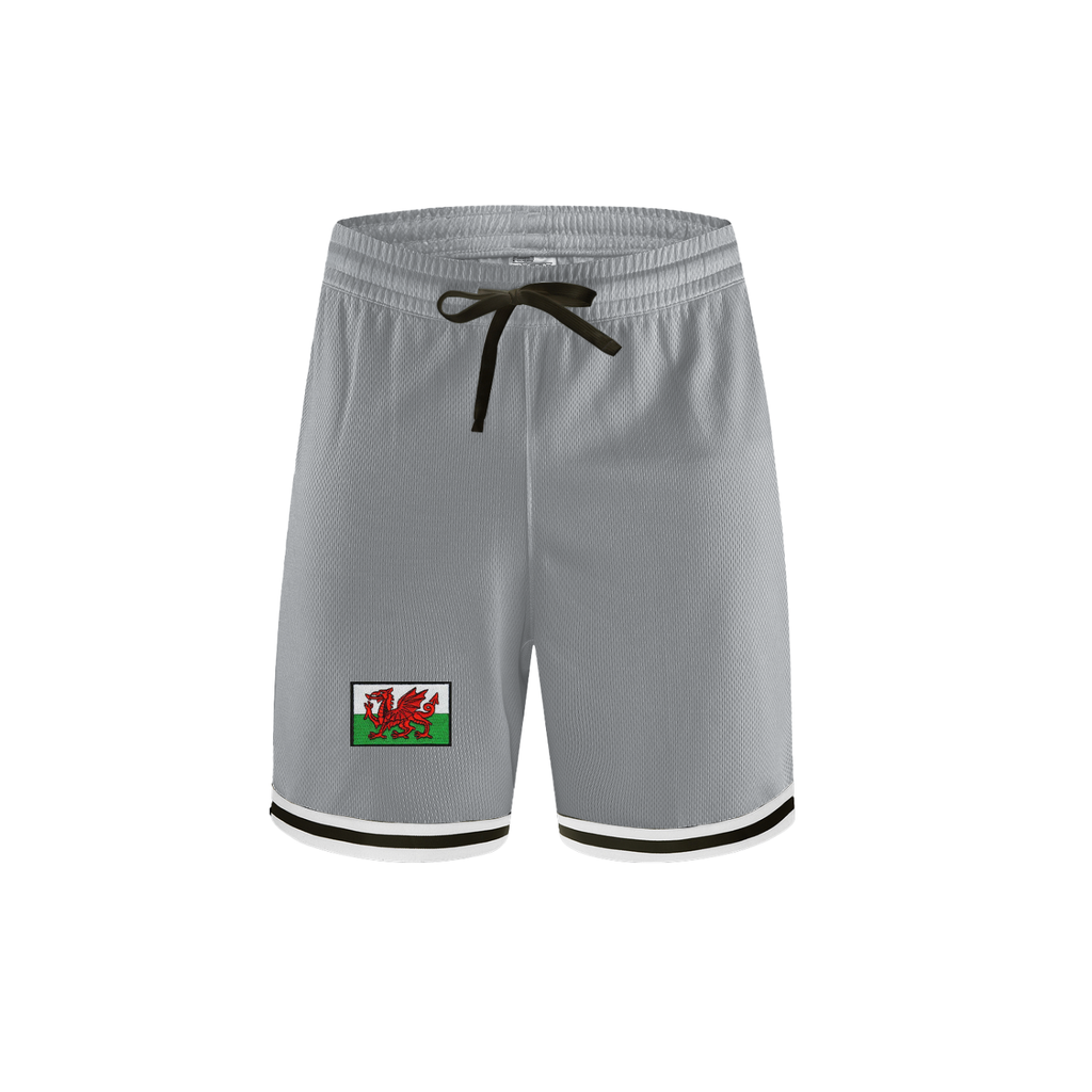 Classic Stripe Trim Basketball Shorts