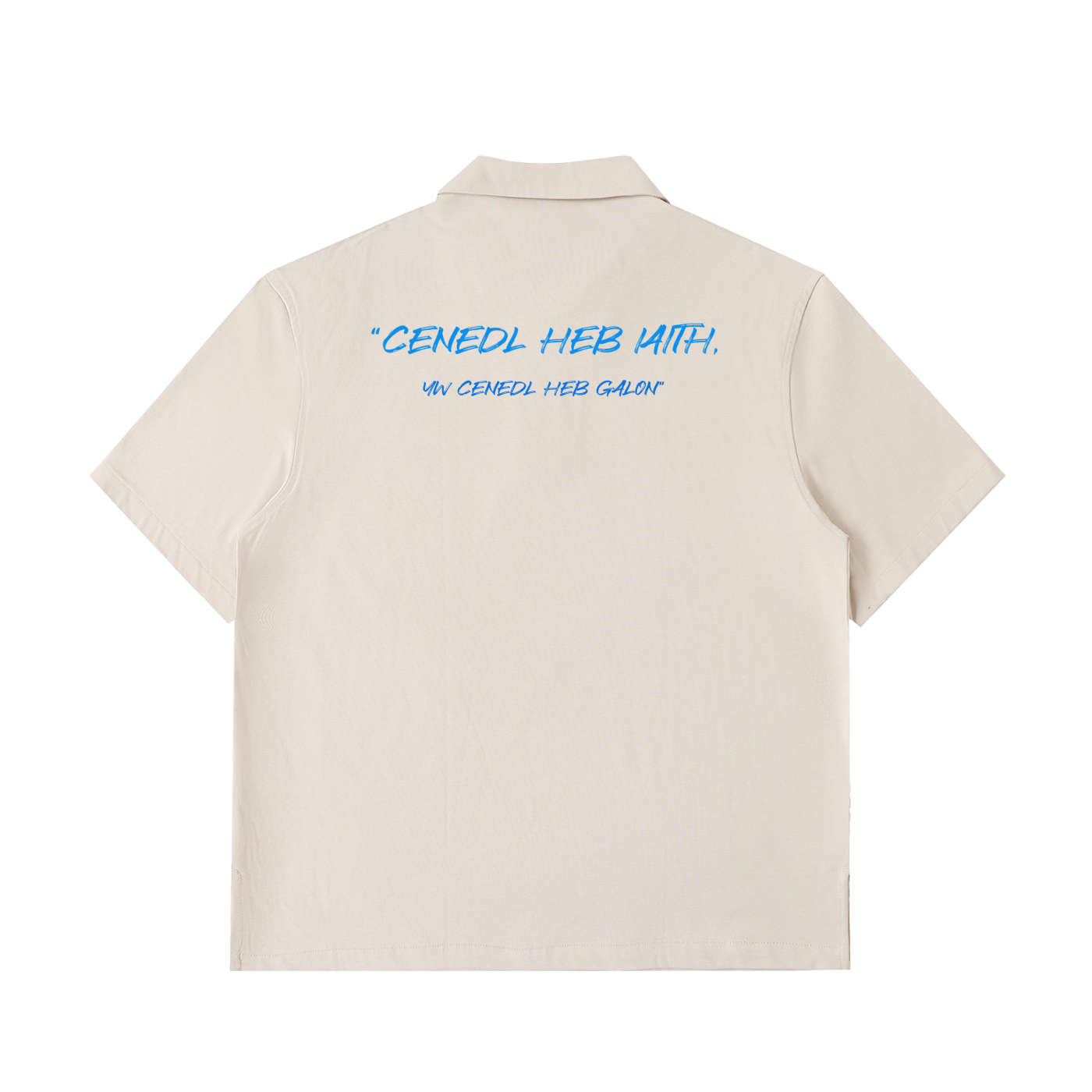 Half-Zip Cotton Polo Shirt