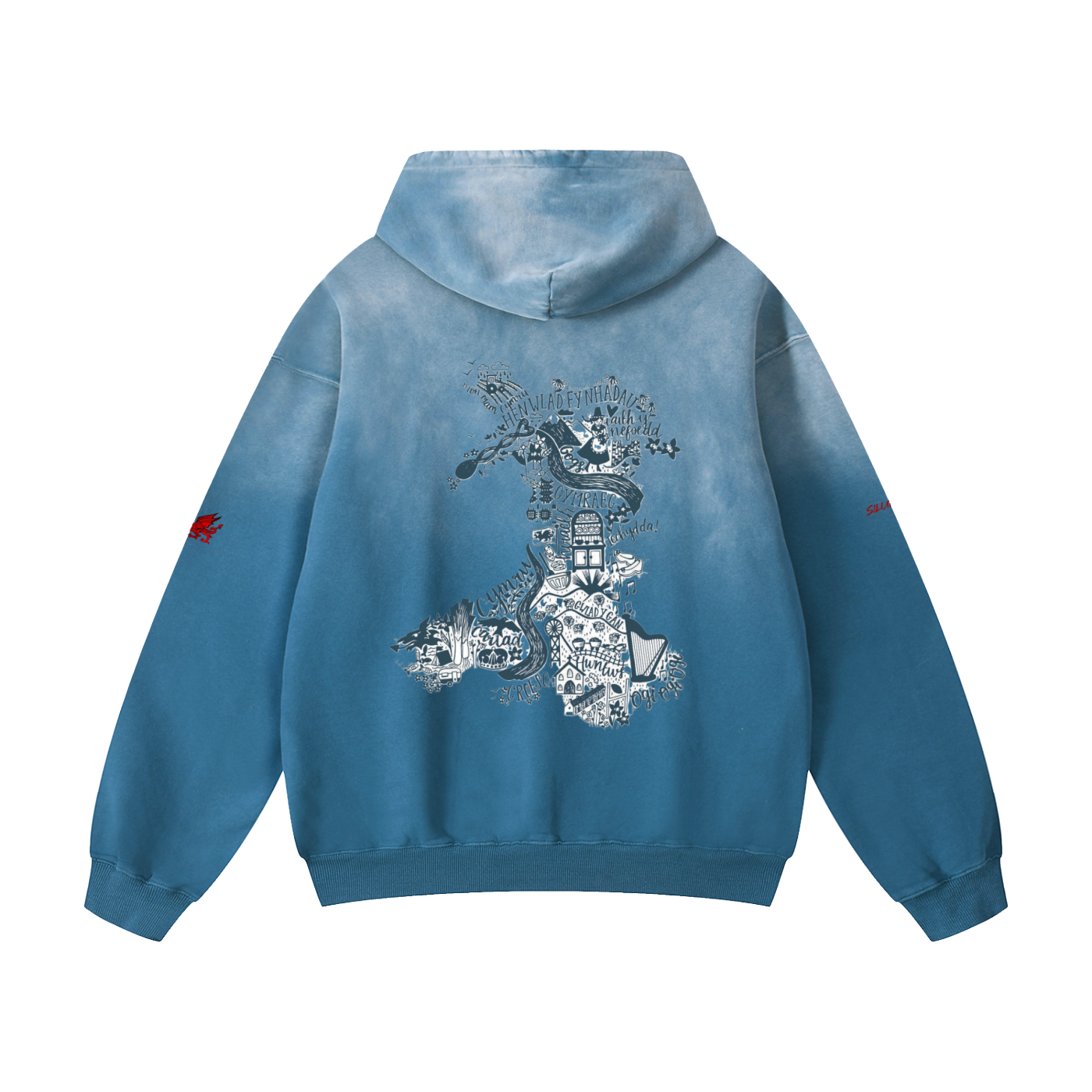 Heavyweight Sunfade Oversized Hoodie