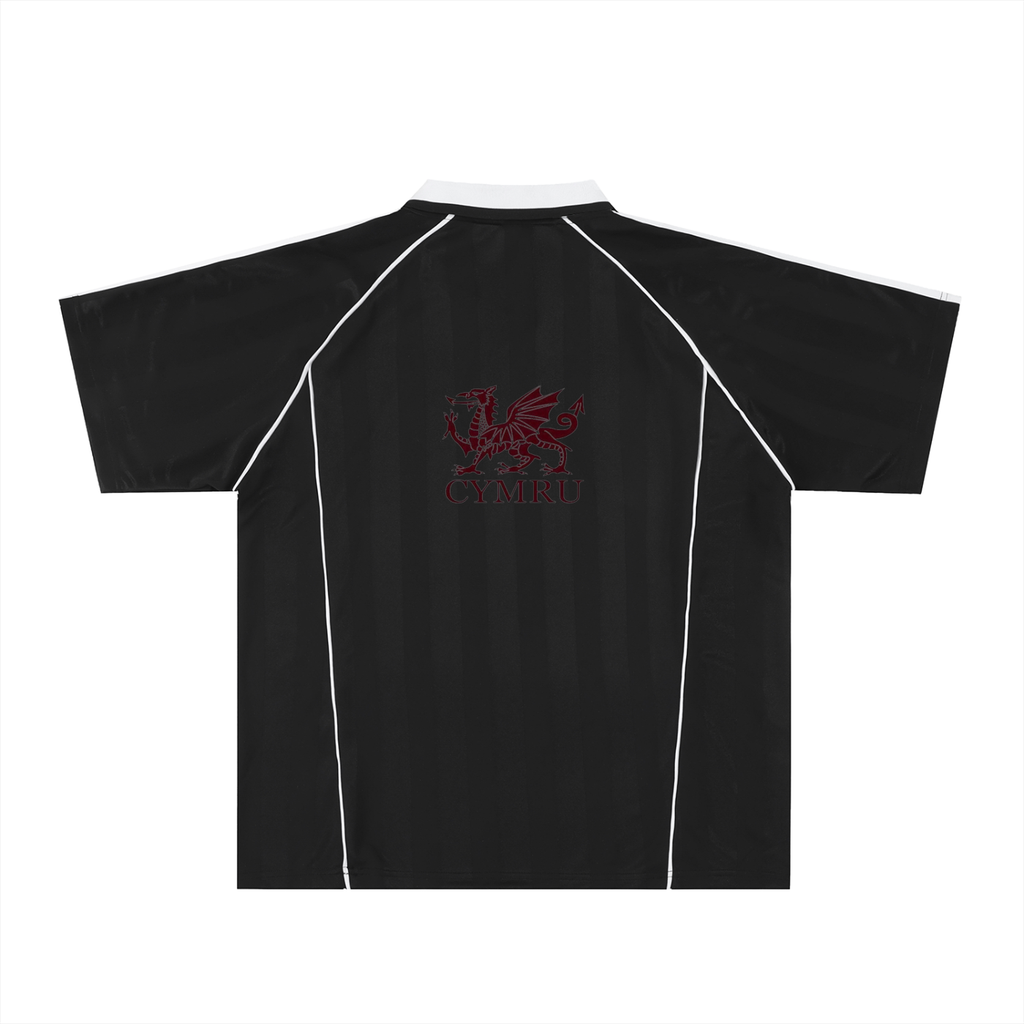 Shadow Stripe Collared football Jersey