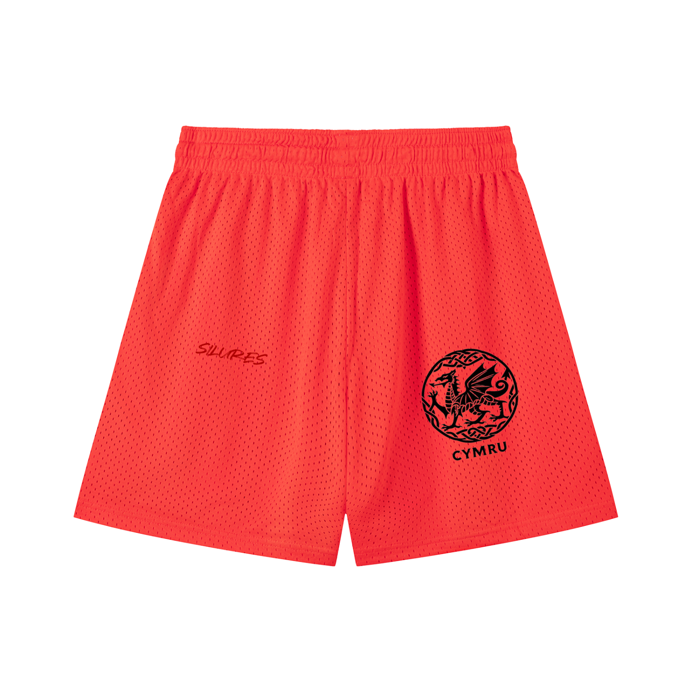 Mesh Drawstring Shorts