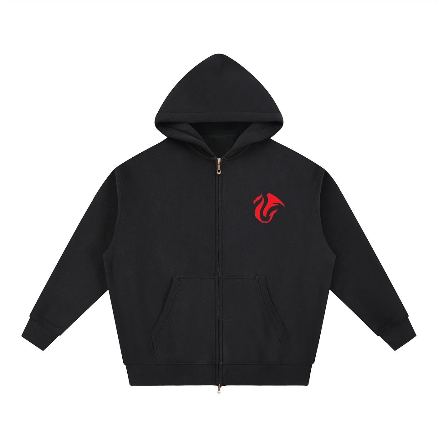 Essential Oversized Fleece Boxy Hoodie